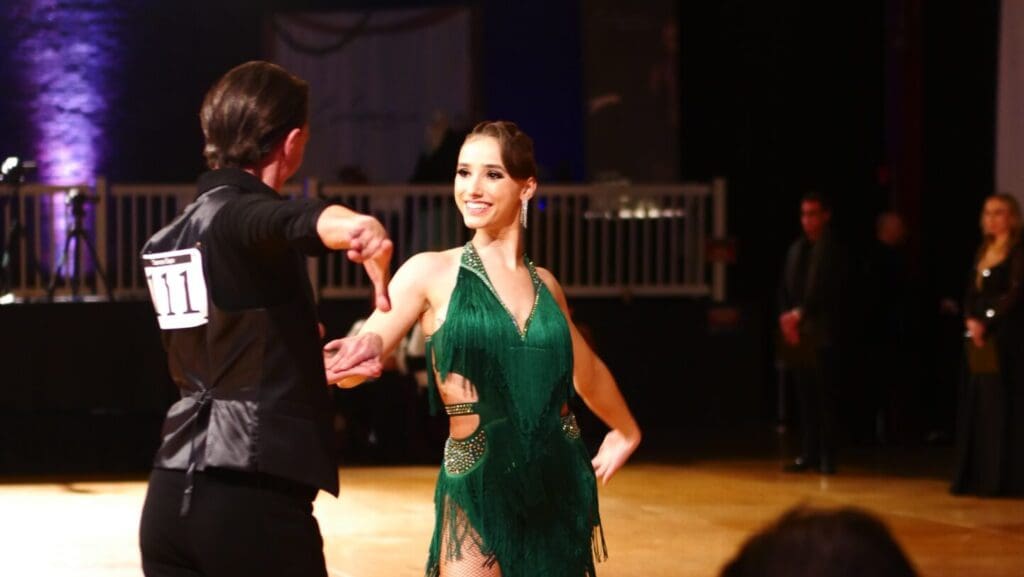 Stretch Class before dance lessons in nashville with Jamie V.